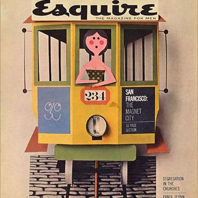 Esquire Magazine Cover: San Francisco Tram