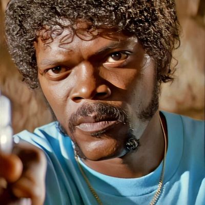 Samuel L. Jackson in Pulp Fiction