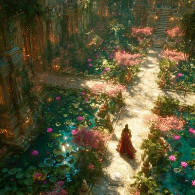 Enchanted Garden Path