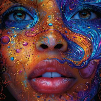 Psychedelic Face
