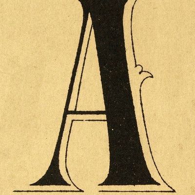 Abstract Letter A