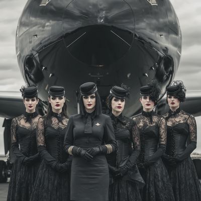 Elegant Black Formal Group