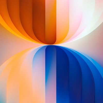 Abstract Colorful Stripes