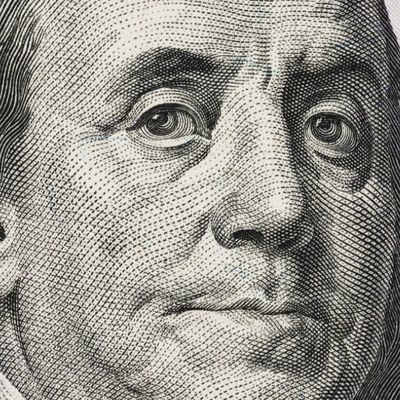 Benjamin Franklin on a Hundred Dollar Bill