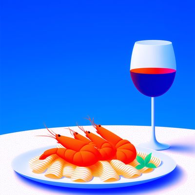 Seafood Pasta with Red Wine