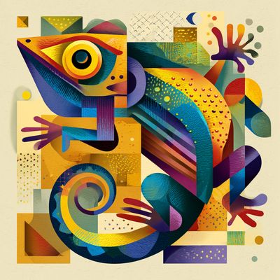 Abstract Chameleon