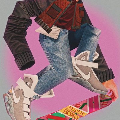 Fashionably Weird Hoverboard Collage