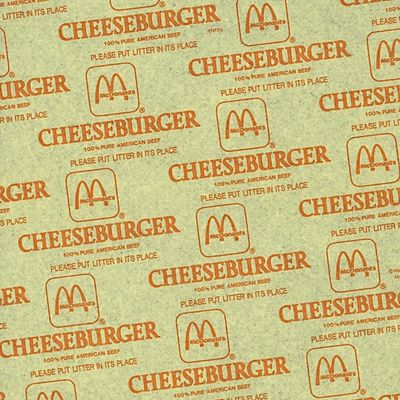 McDonald's Cheeseburger Wrapper