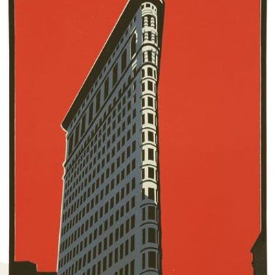 Flatiron Building Silhouette