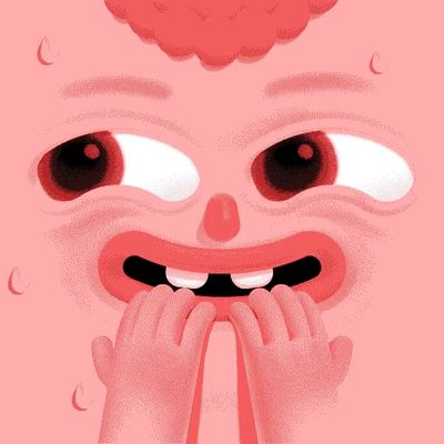 Angry Cartoon Character