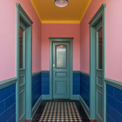 Colorful Hallway