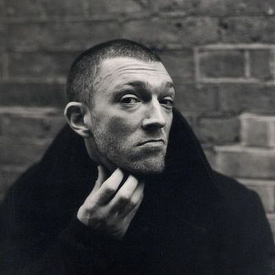 Man in Black Shawl