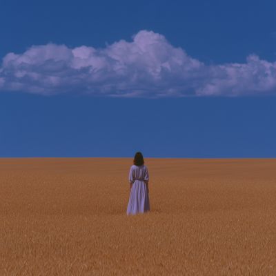 Solitude in Golden Fields