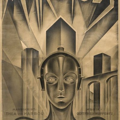 Art Deco Robot Head