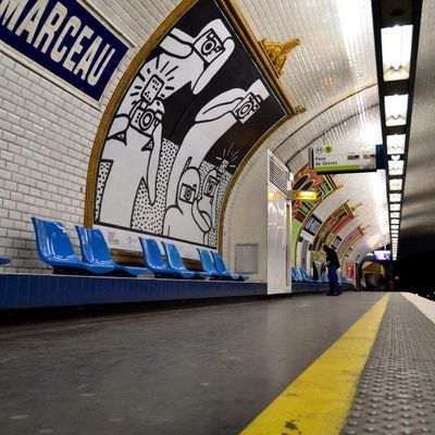 Paris Metro Art Station