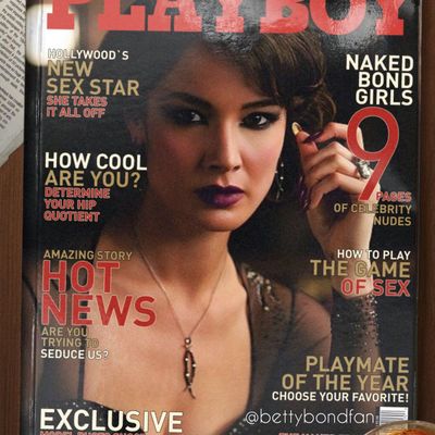 Playboy Magazine Cover