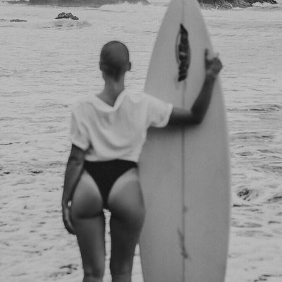 Surfer at the Beach