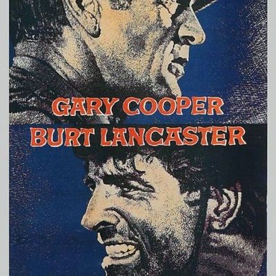 Gary Cooper & Burt Lancaster