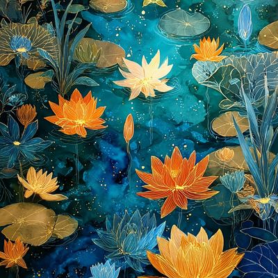 Lotus Pond Dreams