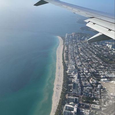 Aerial View of Miami Beach