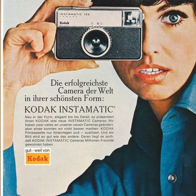 Kodak Instamatic Camera Ad
