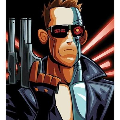 Terminator T-800 Cyberpunk