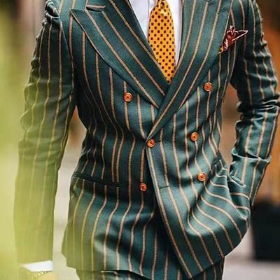 Elegant Striped Suit