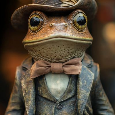 Frog in Formal Attire