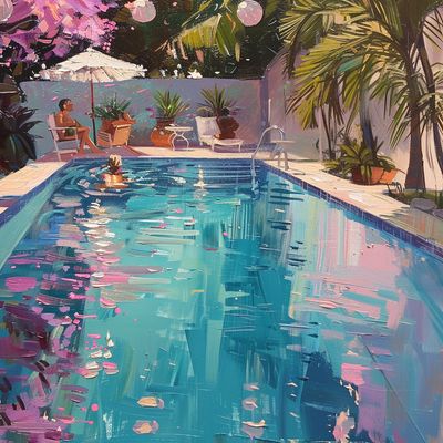 Poolside Serenity