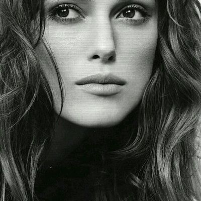 Elegant Woman with Long Hair