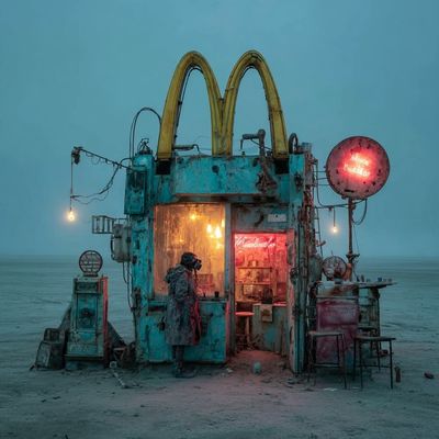 McDonald's Abandoned in Desert