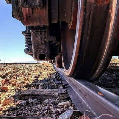 Train Wheels on Rusty Tracks