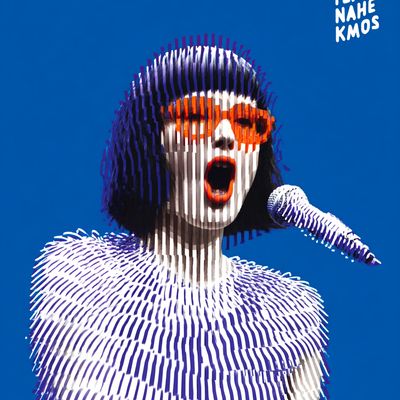 Abstract Woman Singing
