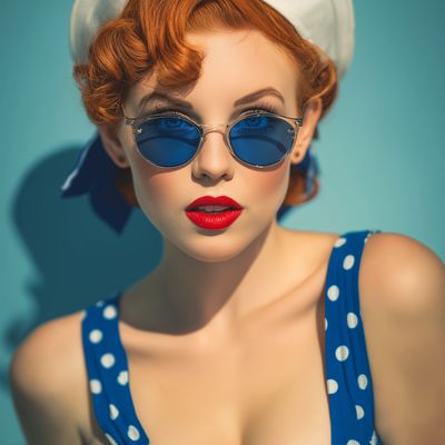 Vintage Sailor Pin-Up