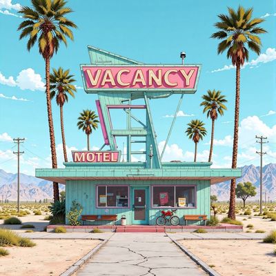 Vacancy Motel Desert Oasis