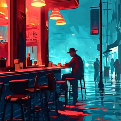 Lonely Bar Stool