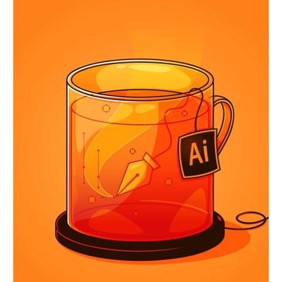 Tea Infused with Adobe Illustrator