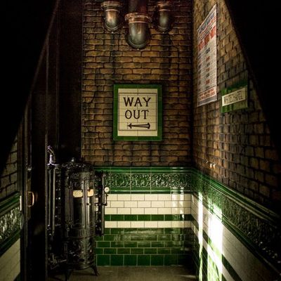 Victorian Subway Station Exit
