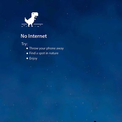 No Internet Prompt