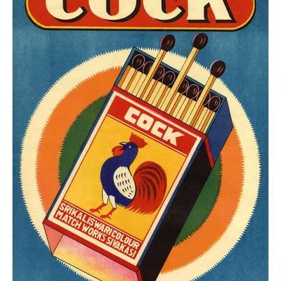 Cock Matchbox Poster