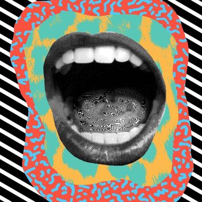 Abstract Mouth Art