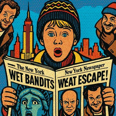 Wet Bandits Escape