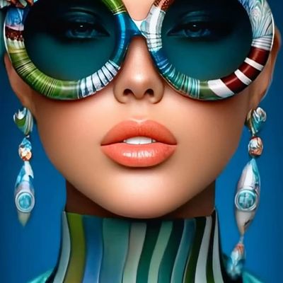 Colorful Fashion Statement