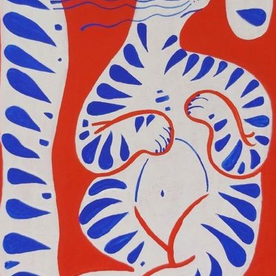 Abstract Human Anatomy