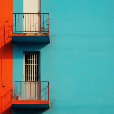 Colorful Balconies