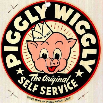Piggly Wiggly Self Service Sign