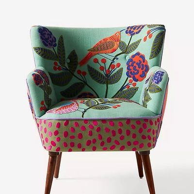 Colorful Floral Chair