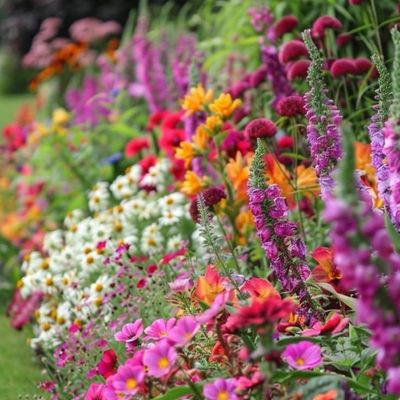 Colorful Flower Garden