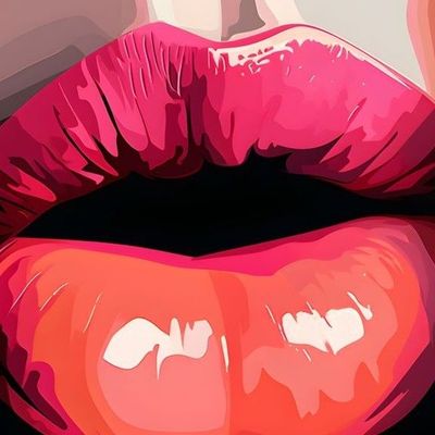 Bold Red Lips
