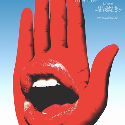 Red Hand with Mouth